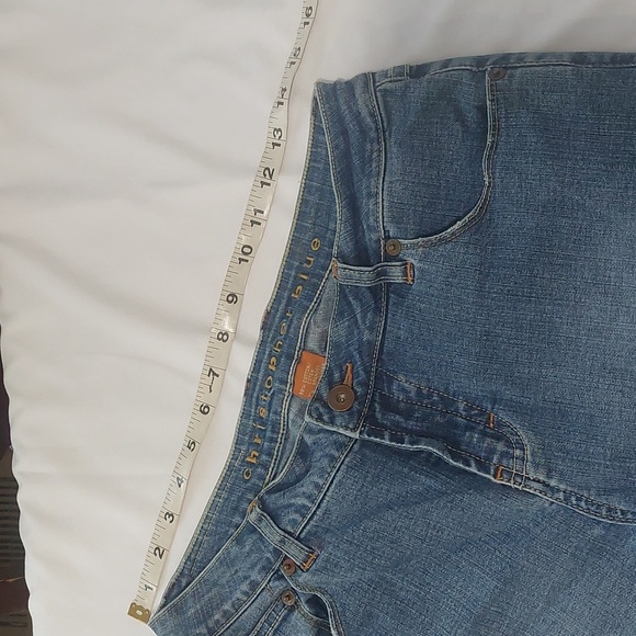 Christopher Blue Denim Boot Cut Jeans .Size 10. - Picture 9 of 12
